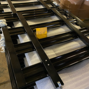 Bedrock Truc Stake Body Panel, For Use with Limestone Truck Beds, 45.5 Inch Width X42 Inch Height, Powder Coat, Black, Steel – TSK45542B