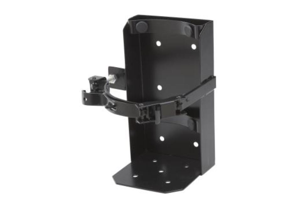 Buckeye Fire Fire Extinguisher Mount, Flat Surface Mount, Single Metal Strap – 700229