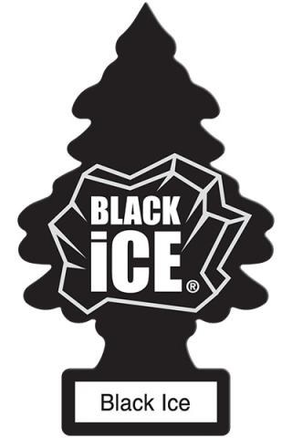 Car Freshner Air Freshener, Little Trees ®, Black Ice Scent, Hangable – U1P-10155