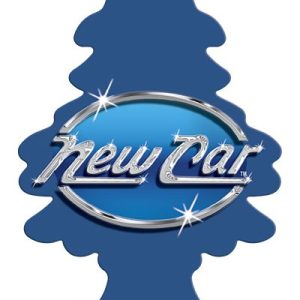 Car Freshner Air Freshener, Little Trees ®, New Car Scent, Blue, Hangable – U1P-10189
