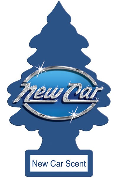 Car Freshner Air Freshener, Little Trees ®, New Car Scent, Blue, Hangable – U1P-10189