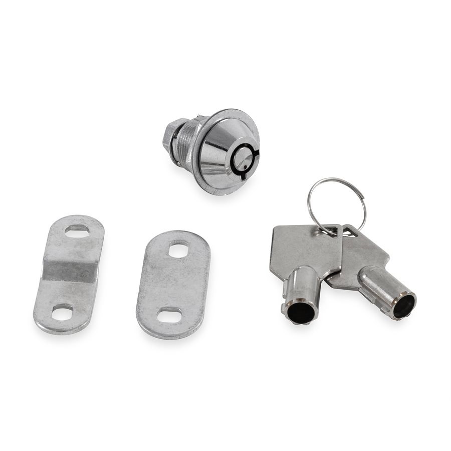 Camco Lock Cylinder, For Baggage Compartment Doors, Keyed Ace Cam Lock, 5/8 Inch Length, Single with 2 Ace Keys – 44293