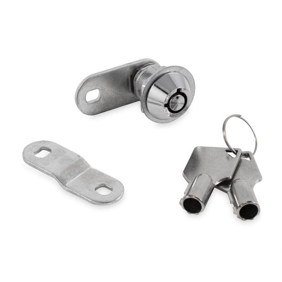 Camco Lock Cylinder, For Baggage Compartment Doors, Keyed Ace Cam Lock, 5/8 Inch Length, Single with 2 Ace Keys – 44293