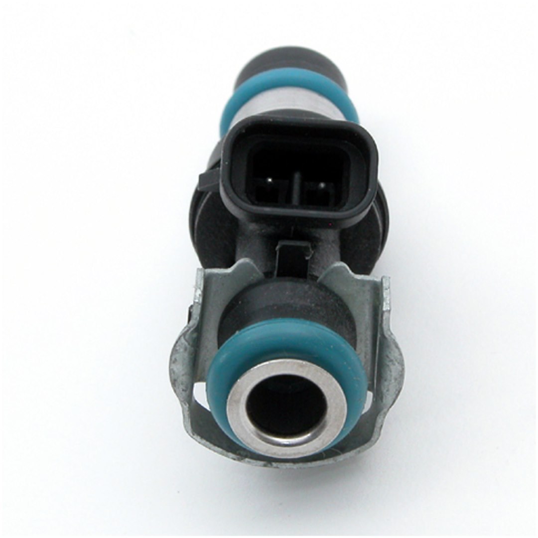 Delphi Fuel Injector, 25 Pounds Per Hour Flow Rate, Rectangle Female Connector, High Impedance, Single – FJ10062