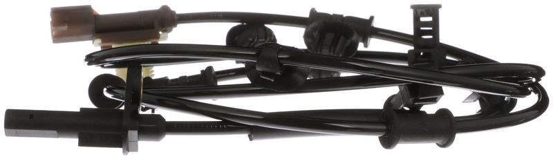 Delphi ABS Wheel Speed Sensor, 1 Male Oval Connector, 2 Male Blade Terminal, 75.2 Inch Length, Single – SS20930