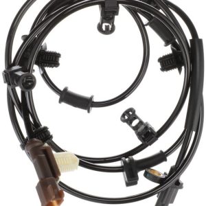 Delphi ABS Wheel Speed Sensor, 1 Male Oval Connector, 2 Male Blade Terminal, 75.2 Inch Length, Single – SS20930