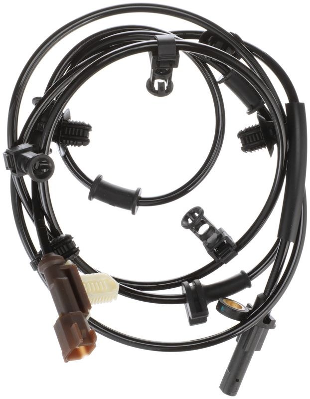 Delphi ABS Wheel Speed Sensor, 1 Male Oval Connector, 2 Male Blade Terminal, 75.2 Inch Length, Single – SS20930