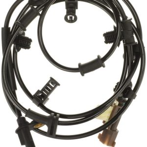 Delphi ABS Wheel Speed Sensor, 1 Male Oval Connector, 2 Male Blade Terminal, 75.2 Inch Length, Single – SS20930