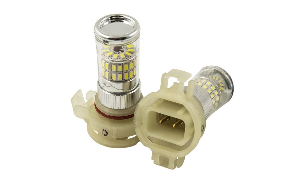 Diode Dynamc Daytime Running Light Bulb, 5202, Cool White, Set of 2, 250 Lumens, 6000K Color Temperature, 270 Degree Omnidirectional Beam – DD0167P