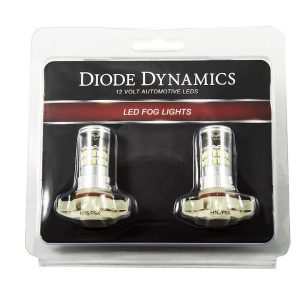 Diode Dynamc Daytime Running Light Bulb, 5202, Cool White, Set of 2, 250 Lumens, 6000K Color Temperature, 270 Degree Omnidirectional Beam – DD0167P