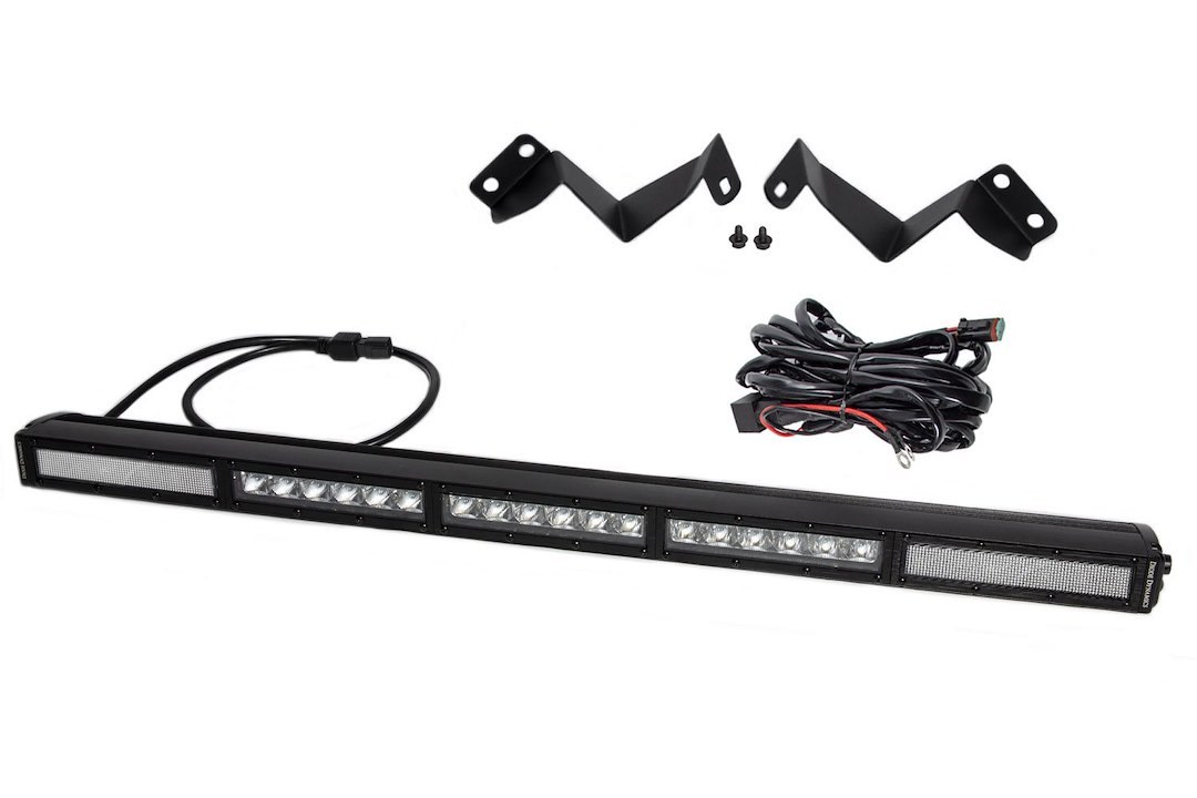 Diode Dynamc Light Bar, Stage Series, LED, 30 Inch Length, White, 137.2 Watt/ 9.8 Amp at 14 Volt, Driving and Flood Combo Beam – DD6072
