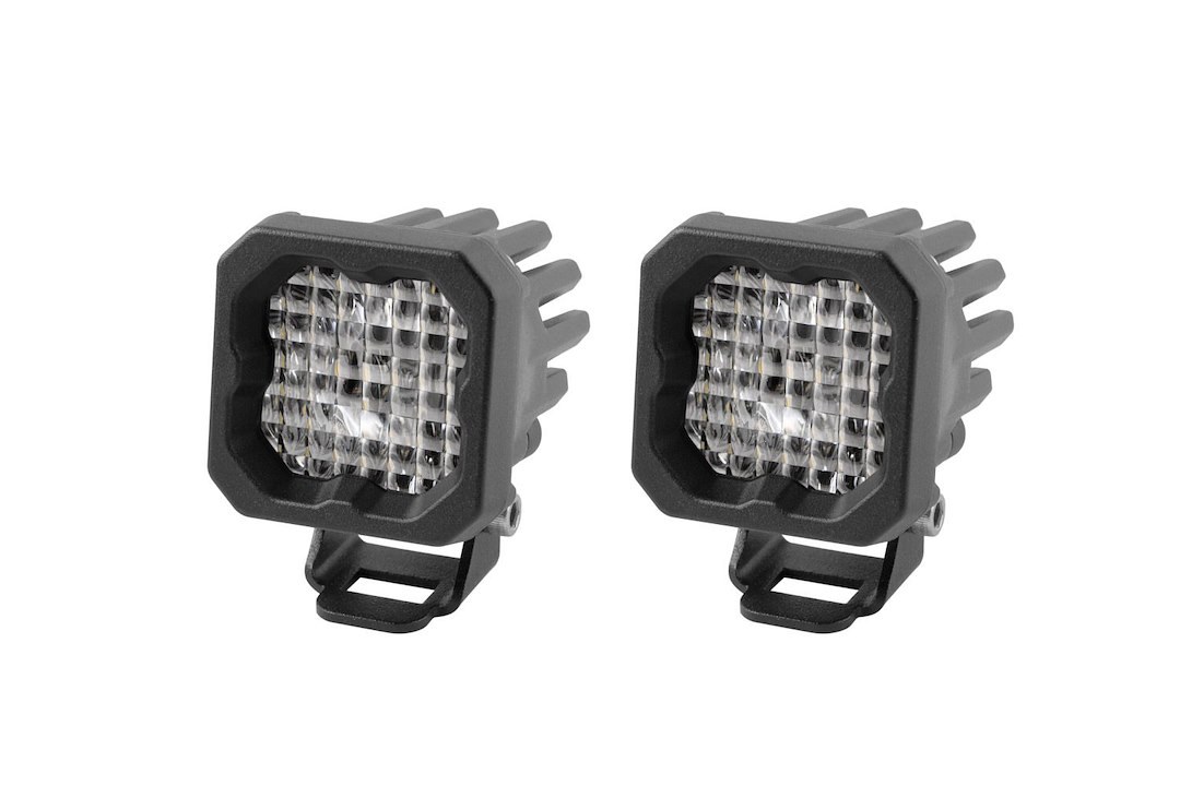 Diode Dynamc Driving/ Fog Light, Stage Series C1, LED Bulb, White Cree XHP50 LED Bulb, 2 Inch Square, 19 Watt Bulb – DD6454P