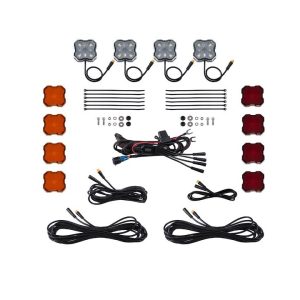 Diode Dynamc Underbody Light Kit, Stage Series, LED, Clear Bulb, Set of 4 – DD7738