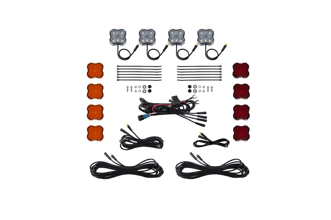 Diode Dynamc Underbody Light Kit, Stage Series, LED, Clear Bulb, Set of 4 – DD7738