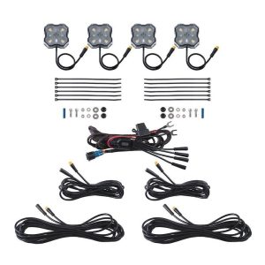 Diode Dynamc Underbody Light Kit, Stage Series, LED, Clear Bulb, Set of 4 – DD7738