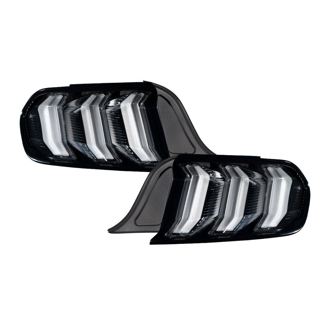 Diode Dynamc Tail Light Assembly, LED, Smoked Polycarbonate Lens, Black Housing, Red Bulb, Set of 2 – FL0007