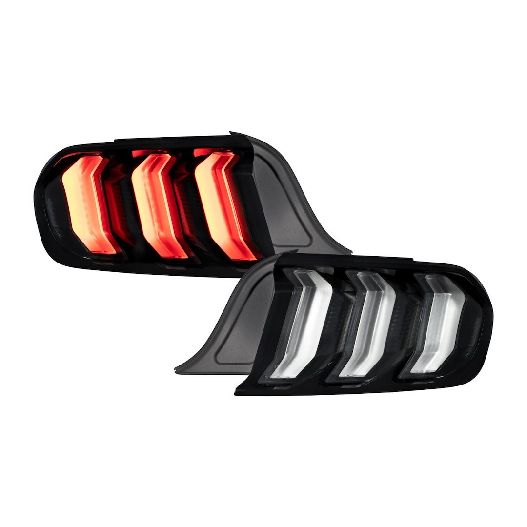 Diode Dynamc Tail Light Assembly, LED, Smoked Polycarbonate Lens, Black Housing, Red Bulb, Set of 2 – FL0007