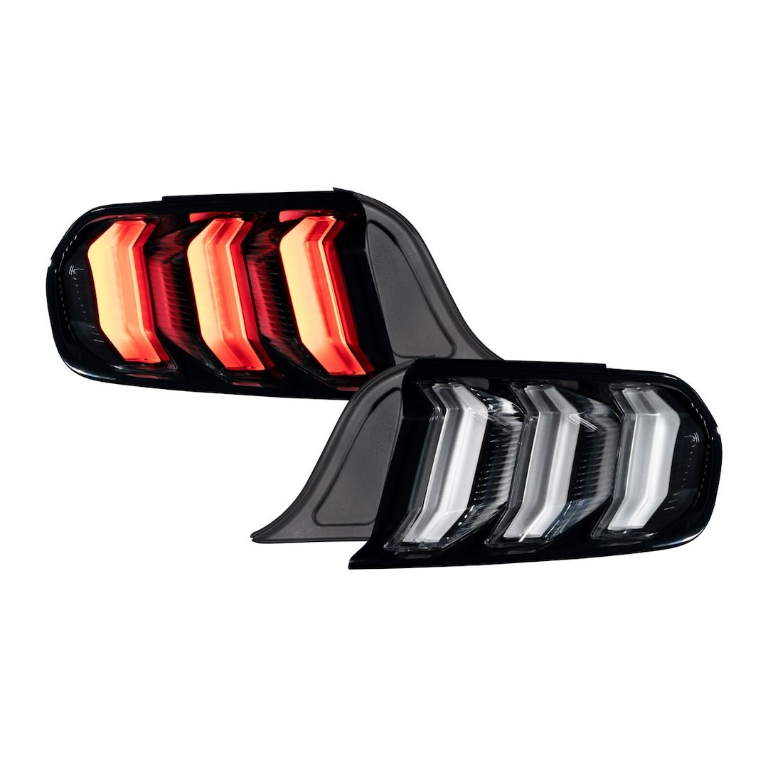 Diode Dynamc Tail Light Assembly, LED, Smoked Polycarbonate Lens, Black Housing, Red Bulb, Set of 2 – FL0007