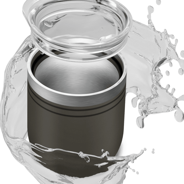 Dometic Outd Travel Mug, 10 Ounce/ 300 Milliliter Capacity, Press-Fit Lid, Vacuum Insulated, Without Handle, With Dometic Logo, Ore – 9600050866