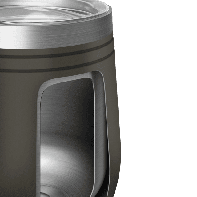 Dometic Outd Travel Mug, 10 Ounce/ 300 Milliliter Capacity, Press-Fit Lid, Vacuum Insulated, Without Handle, With Dometic Logo, Ore – 9600050866
