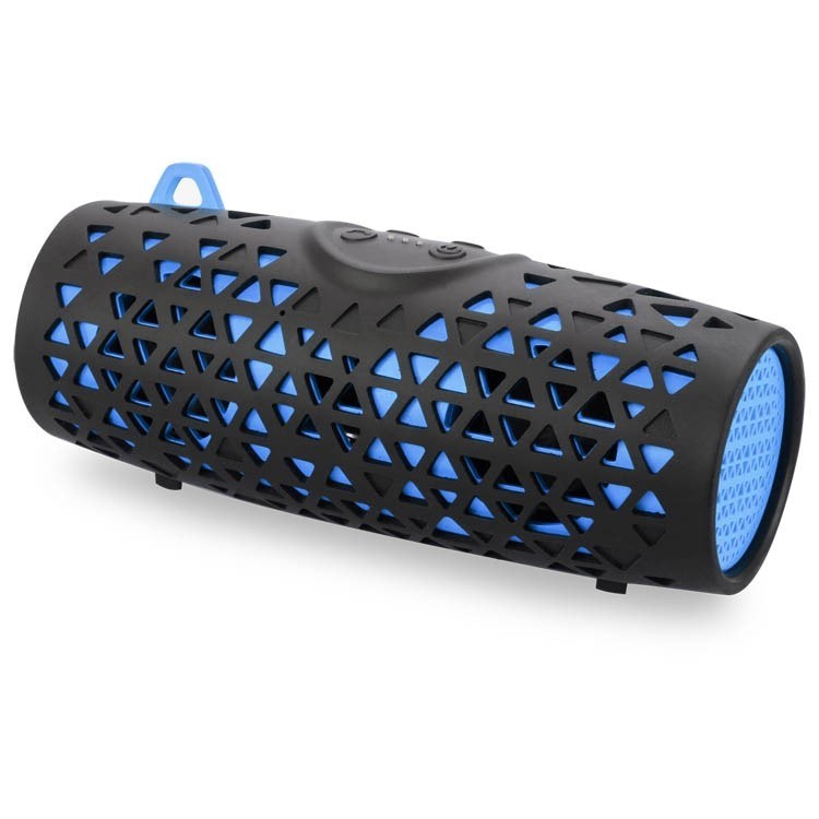 Dpi Bluetooth Phone Speaker, Ilive ™, For Receiving Call/ Listening Music, Up to 60 Foot, Rechargeable Battery, Black/ Blue – ISBW337BU