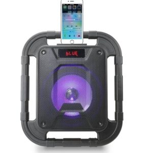Dpi Speaker, Tailgate, Bluetooth Speaker, 60 Foot Wireless Range, Black, FM Scan, Phone Reset – ISBW519B