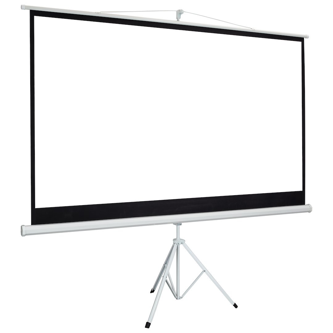 Dpi Projector Screen, Indoor Use, 90 Inch Diagonal Size, 16:9 Wide Screen, 1.3 Gain, Aluminum Tubing Construction, PVC with Elasticity – PJSI900