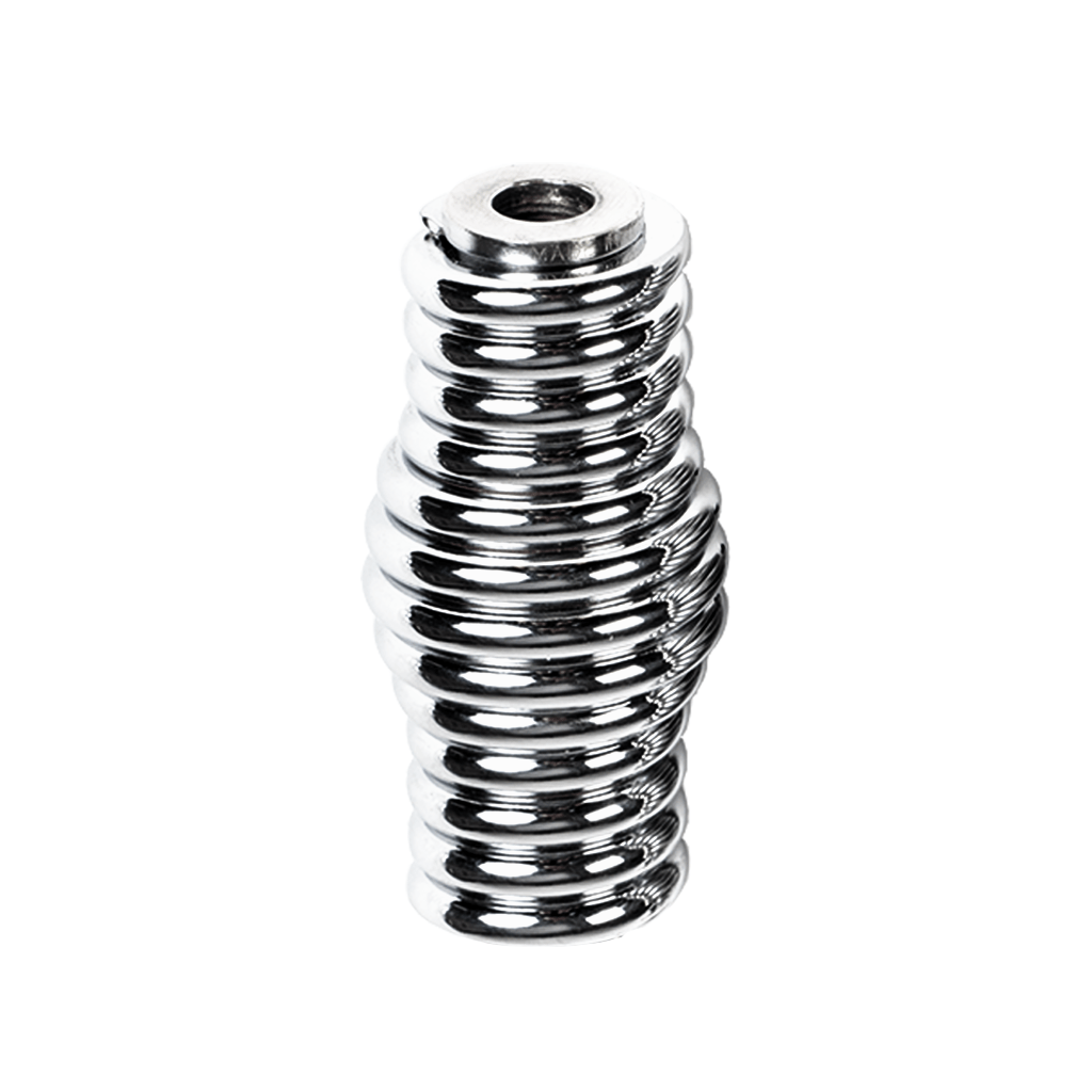 Driver Ind. Warning Whip Base, Safetywhips®, Barrel Spring Base, For Non-Powered Whip, Female Threaded Whip Connection, Zinc Plated – 519.30BNP-F