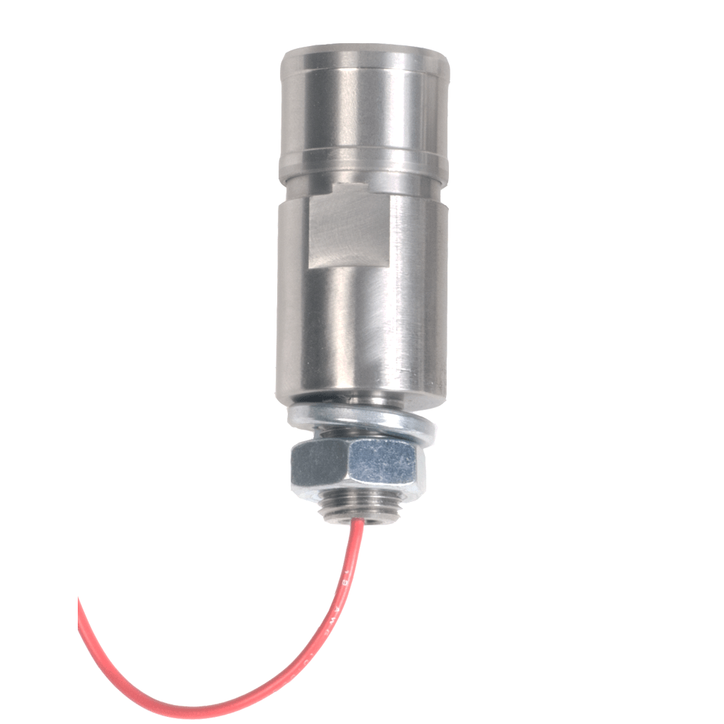 Driver Ind. Warning Whip Base, Safetywhips®, Quick Disconnect Base, For Powered Whip, Threaded Whip Connection, Stainless Steel – SWQD-PT