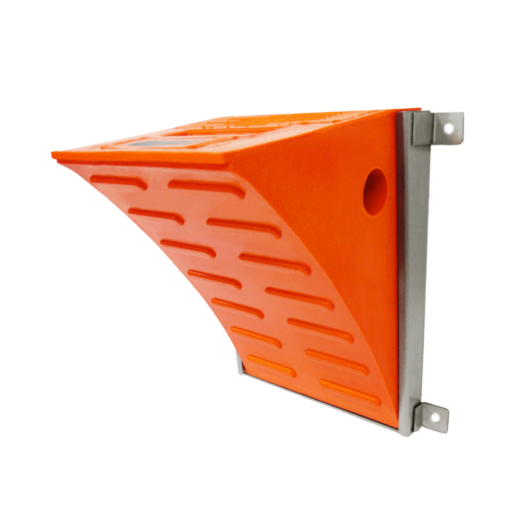 Driver Ind. Wheel Chock, Toro ® 400 Series, Orange, Polyurethane, Single, Tire Diameter Up to 35 Inch, 15 Ton Maximum Capacity – WC-UO400