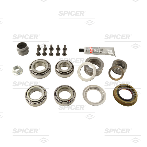 Dana Spicer Differential Rebuild Kit, For Use with Dana 30 Axle, With Shims Pinion Nut Bearings Seals – 2017378