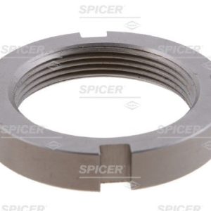 Dana Spicer Spindle Nut, 9.59 Millimeter Thick, 55.375 Millimeter Flange Diameter, Steel – 31139