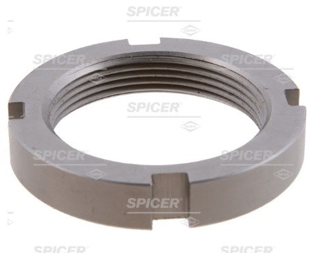 Dana Spicer Spindle Nut, 9.59 Millimeter Thick, 55.375 Millimeter Flange Diameter, Steel – 31139