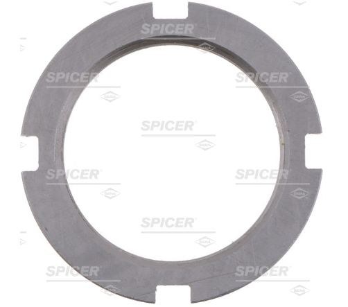 Dana Spicer Spindle Nut, 9.59 Millimeter Thick, 55.375 Millimeter Flange Diameter, Steel – 31139