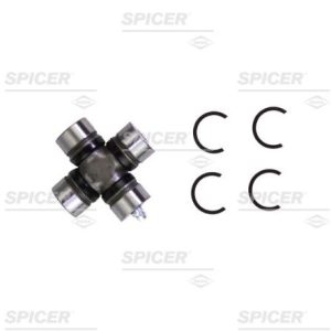 Dana Spicer Universal Joint, Toyota/ Nissan, Inside Snap Ring, Smooth Cups, 0.867 Inch Cups, Steel, Greaseable – 5-3202X