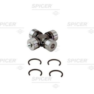 Dana Spicer Universal Joint, Toyota/ Nissan, Inside Snap Ring, Smooth Cups, 0.867 Inch Cups, Steel, Greaseable – 5-3202X