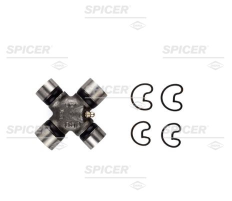 Dana Spicer Universal Joint, Spicer 1310/ Spicer 1350, Outside Snap Ring, Smooth Cups, 1.062 Inch and 1.188 Inch Cups – 5-460X