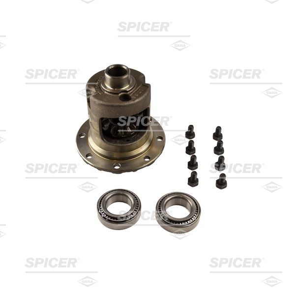 Dana Spicer Differential Carrier, Dana 35, Trac-Lok, 27 Spline, 2.73 to 3.31 Ratio, Steel, Case and Internals – 708138