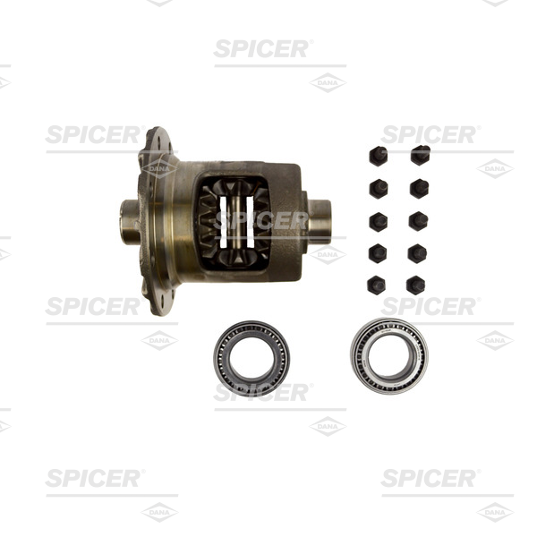 Dana Spicer Differential Carrier, Dana 35, Trac-Lok, 27 Spline, 2.73 to 3.31 Ratio, Steel, Case and Internals – 708138