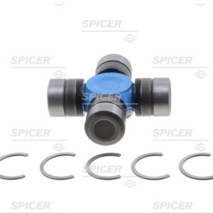 Dana Spicer Universal Joint, SPL55/ 1480 Design, Outside Retaining Clips, 4 Smooth Round Bearings, 1.375 Inch Diameter Bearings – SPL55-1480XC