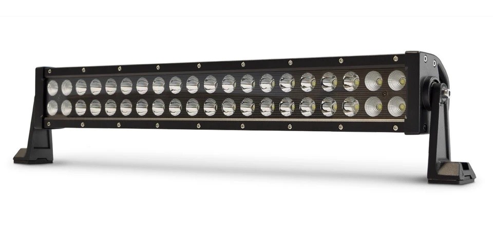 DV8 Offroad Light Bar, Pro Series, LED, 20 Inch Length, 3 Watt Cree Bulb, 120 Watt, Flood/ Spot Beam, 10100 Lumens, Clear Lens – BR20E120W3W