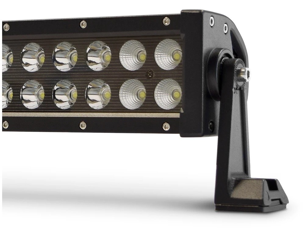 DV8 Offroad Light Bar, Pro Series, LED, 20 Inch Length, 3 Watt Cree Bulb, 120 Watt, Flood/ Spot Beam, 10100 Lumens, Clear Lens – BR20E120W3W