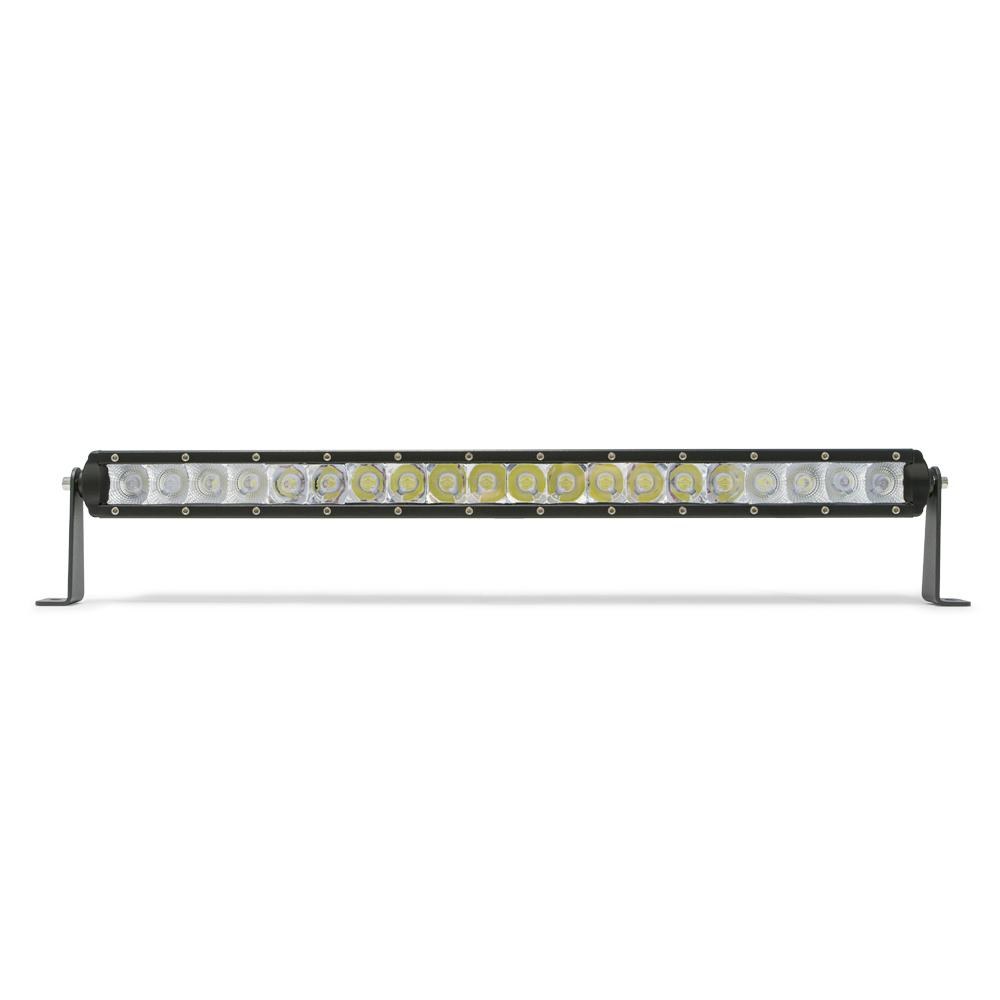 DV8 Offroad Light Bar, SL8 Series, LED, 20 Inch Length, 5 Watt Cree Bulb, 100 Watt, Flood/ Spot Beam, 7700 Lumens, Clear Lens – BS20E100W5W
