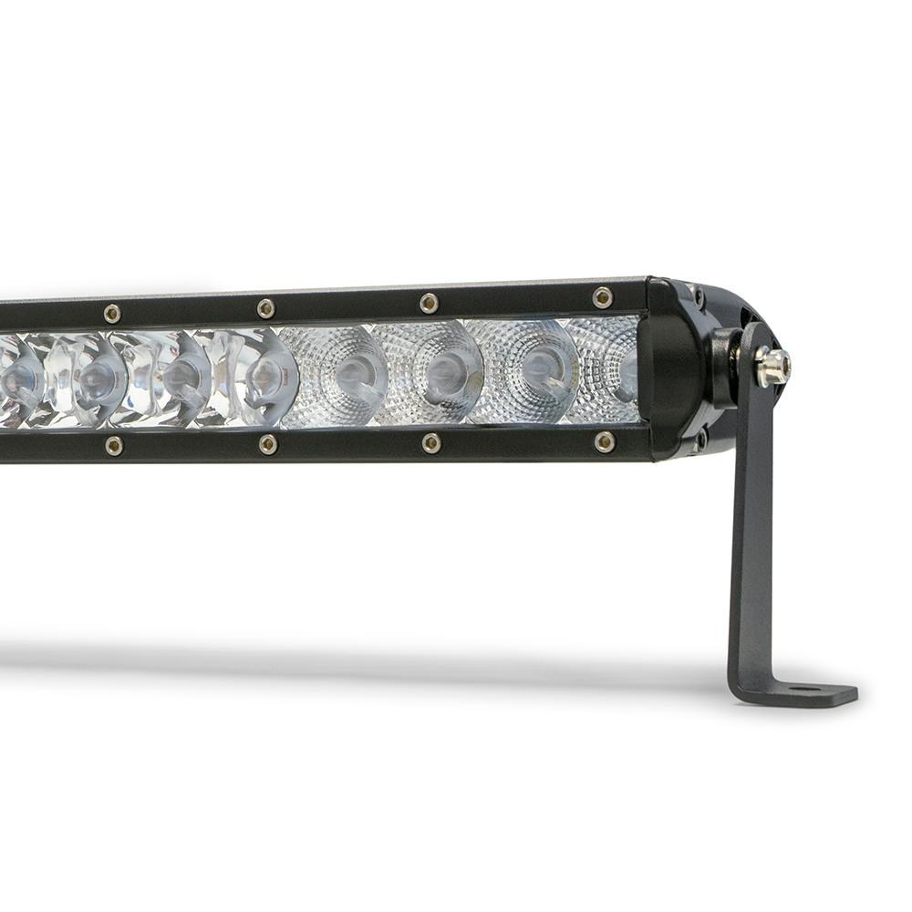 DV8 Offroad Light Bar, SL8 Series, LED, 20 Inch Length, 5 Watt Cree Bulb, 100 Watt, Flood/ Spot Beam, 7700 Lumens, Clear Lens – BS20E100W5W