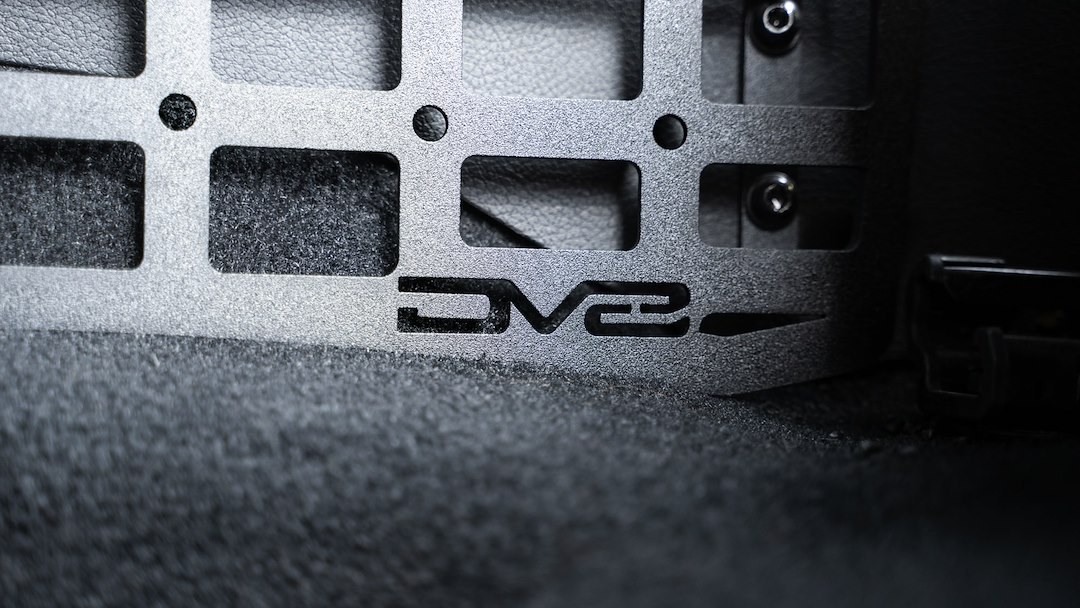 DV8 Offroad Molle Cargo Panel, Center Console Sides, Black, Powder Coated, Steel – CCJL-01