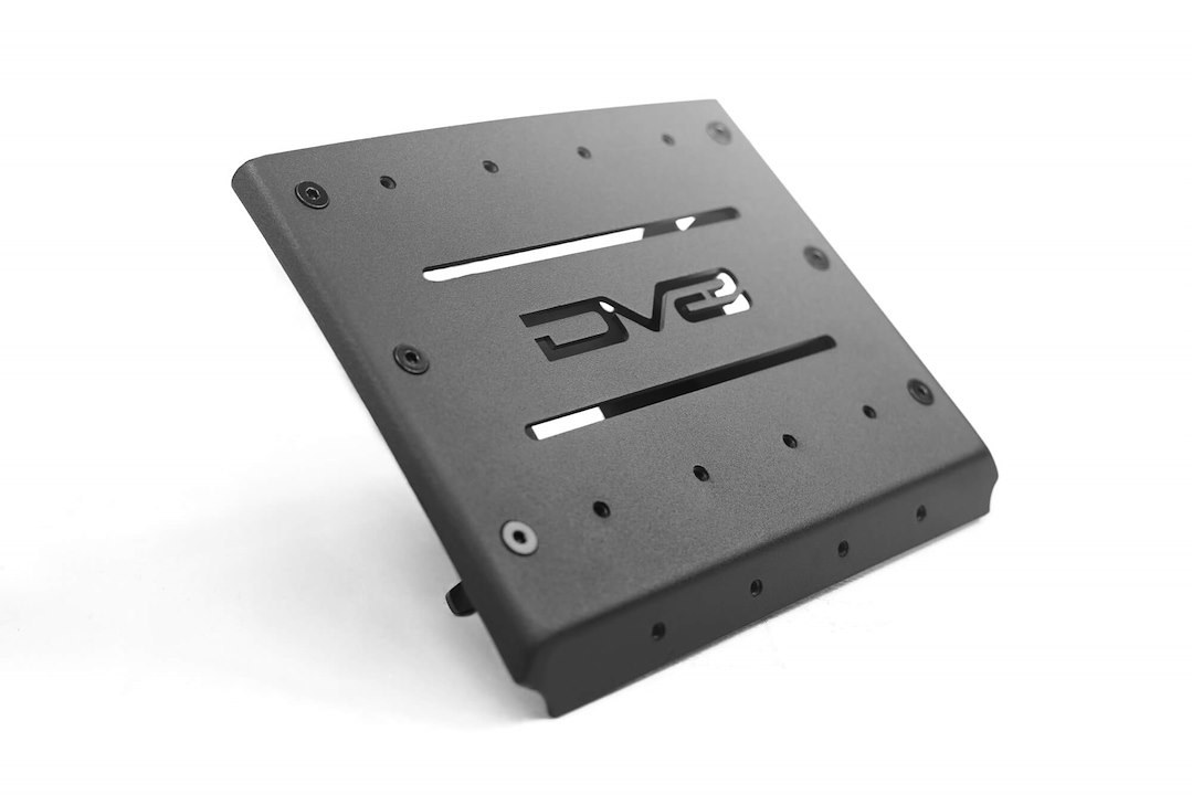 DV8 Offroad Cell Phone Mount Plate, Cargo Organizer, Dash Mount, For Use with Phones/ Tablets/ GPS/ Radio, Bolt-On – DMFF-01