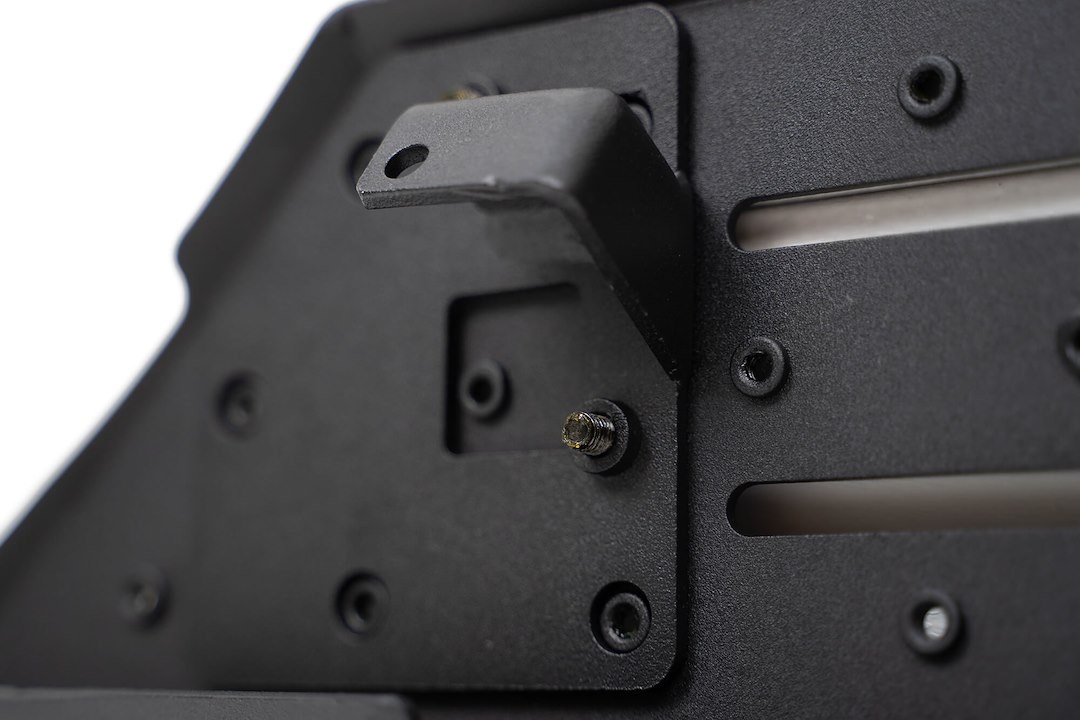 DV8 Offroad Cell Phone Mount Plate, Spec Series, Dash Mount, For Use with Phones/ Tablets/ GPS/ Radio, Bolt-On, Powder Coated, Black, Steel – DMJL-01