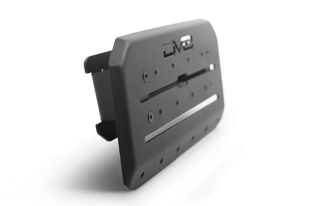 DV8 Offroad Cell Phone Mount Plate, Cargo Organizer, Dash Mount, For Use with Phones/ Tablets/ GPS/ Radio, Bolt-On – DMT2-01