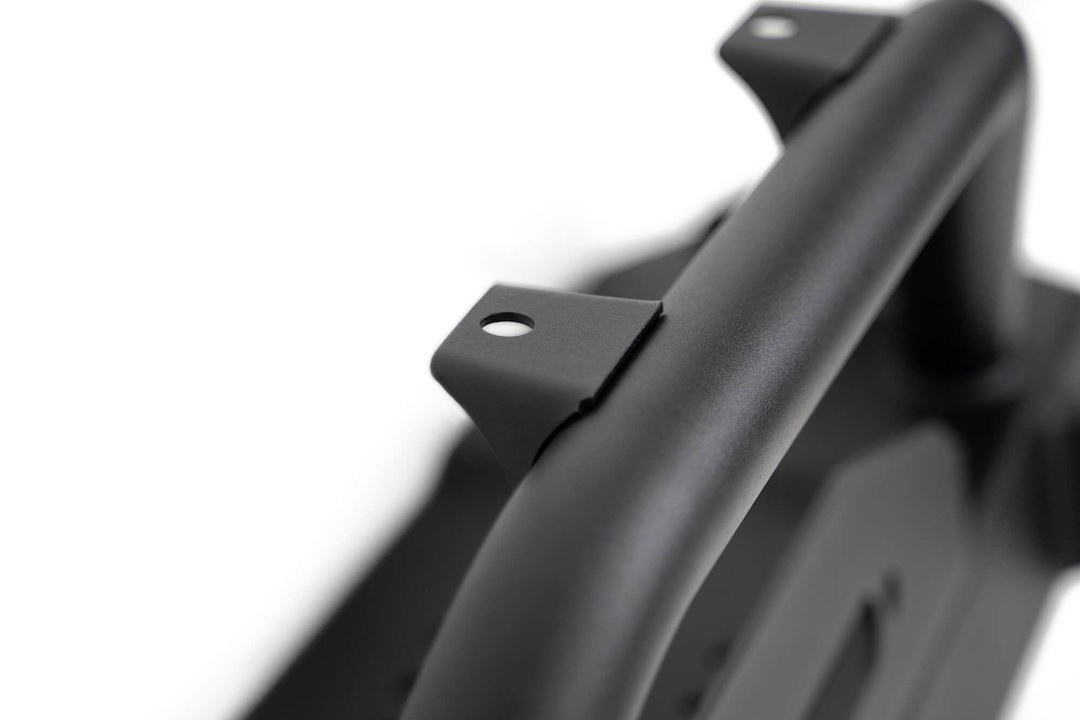 DV8 Offroad Bumper, Modular Design, Mounting Hardware Included, With Bull Bar, Without Skip Plate, With Winch Mount – FBJL-05