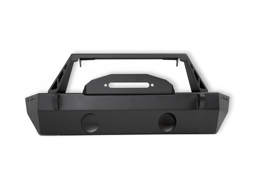 DV8 Offroad Bumper, Modular Design, Mounting Hardware Included, With Removable Bull Bar, With 20 Inch Light Bar Mount – FBJL-06